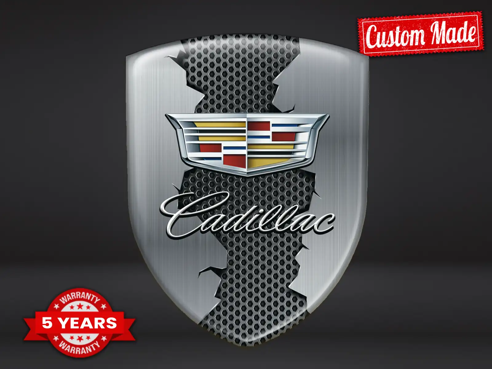 Cadillac Vitre Arrière Auto Stylée Haut de Gamme Robuste